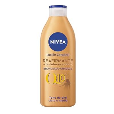 NIVEA Q10+ Reafirmante + Autobronceadora Lociã³N Corporal, 400 ml NIVEA Q10+ Reafirmante + Autobronceadora Lociã³N Corporal, 400 ml