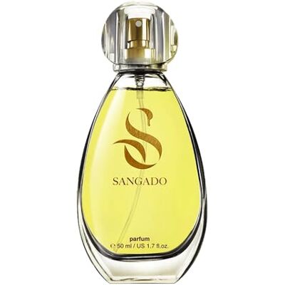 SANGADO Intensives Pleasure Damesgeur, langdurig, 8-10 uur, luxe geur, bloemenaldehyde, delicate Franse essences, extra concentraat (geur), 50 ml SANGADO Intensives Pleasure Damesgeur, langdurig, 8-10 uur, luxe geur, bloemenaldehyde, delicate Franse essences, extra concentraat (geur), 50 ml