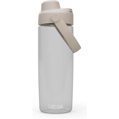 CAMELBAK Thrive Chug Bouteille d'eau de 591 ml avec Tritan Renew – Couvercle anti-fuite, transparent CAMELBAK Thrive Chug Bouteille d'eau de 591 ml avec Tritan Renew – Couvercle anti-fuite, transparent