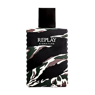 Replay Signature For Man Eau de Toilette – intense en warme herengeur met dynamisch karakter, houtachtige geurgeur – kruidig. 30 ml fles Replay Signature For Man Eau de Toilette – intense en warme herengeur met dynamisch karakter, houtachtige geurgeur – kruidig. 30 ml fles