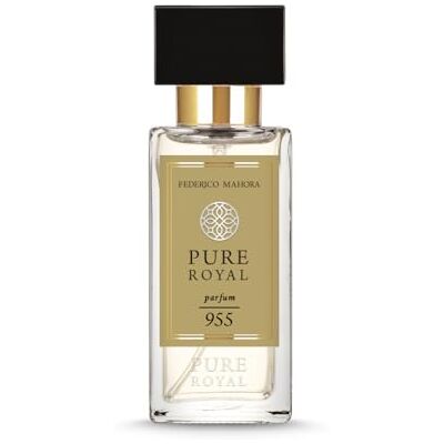 Pure 955 Uniseks parfum, 50 ml, gember en sinaasappelbloesem, muskus en amber hout, intense houtachtige bloemengeur 20% Pure 955 Uniseks parfum, 50 ml, gember en sinaasappelbloesem, muskus en amber hout, intense houtachtige bloemengeur 20%