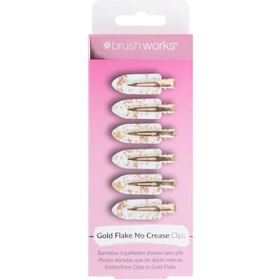 Brushworks Kreukvrije gouden clips Brushworks Kreukvrije gouden clips