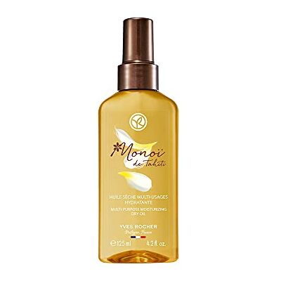 Yves Rocher Monoï multifunctionele droge olie, lichaams- en haarolie voor huid en haar met hemelse geur, exotische verzorging voor het hele lichaam en haar Yves Rocher Monoï multifunctionele droge olie, lichaams- en haarolie voor huid en haar met hemelse geur, exotische verzorging voor het hele lichaam en haar