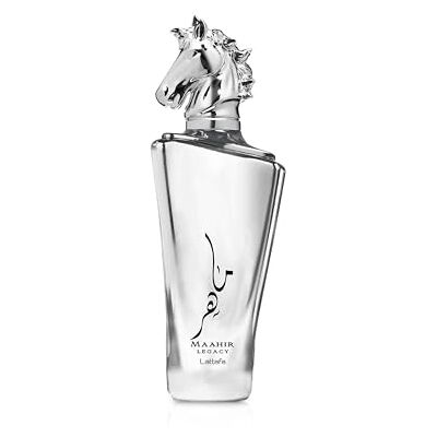Lattafa MAAHIR Eau de Parfum – Legacy een luxe geur met Arabische geur, gemaakt in Dubai, met noten van limoen, ananas, vetiver, rozemarijn Lattafa MAAHIR Eau de Parfum – Legacy een luxe geur met Arabische geur, gemaakt in Dubai, met noten van limoen, ananas, vetiver, rozemarijn