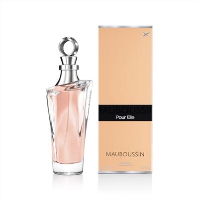 Mauboussin Pour Elle 100 ml – eau de parfum voor dames – bloemige en fruitige geur Mauboussin Pour Elle 100 ml – eau de parfum voor dames – bloemige en fruitige geur