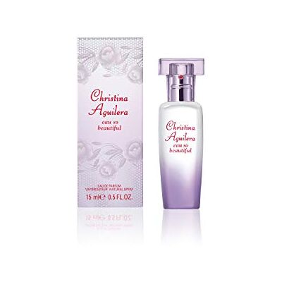Christina Aguilera Eau de Parfum voor dames (15 ml), verstuiver, bloemen- en houtachtige geur, luxe geur Christina Aguilera Eau de Parfum voor dames (15 ml), verstuiver, bloemen- en houtachtige geur, luxe geur