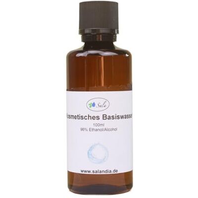 SALA Cosmetisch basiswater 96% alcohol 100 ml PET-fles SALA Cosmetisch basiswater 96% alcohol 100 ml PET-fles