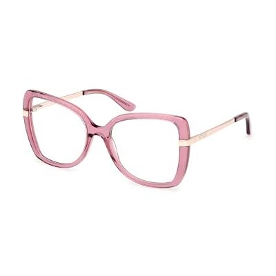 GUESS GU50245 Bril 081 Shiny Paars 54/18/140 Dames GUESS GU50245 Bril 081 Shiny Paars 54/18/140 Dames
