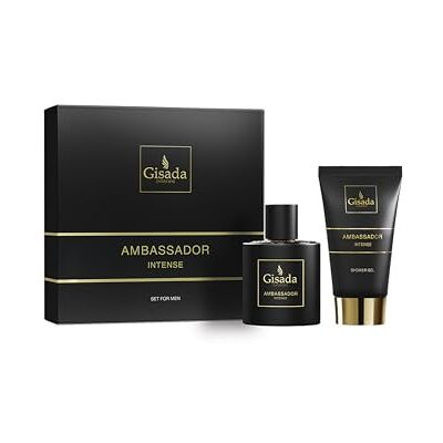 Gisada Ambassador Intense cadeauset Eau de Parfum 50 ml en douchegel 100 ml Kruidige en frisse herengeur Gisada Ambassador Intense cadeauset Eau de Parfum 50 ml en douchegel 100 ml Kruidige en frisse herengeur