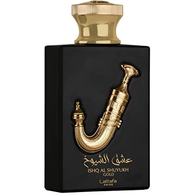 Lattafa Pride Ishq Al Shuyukh Gold by for Men 3,4 oz EDP Spray Lattafa Pride Ishq Al Shuyukh Gold by for Men 3,4 oz EDP Spray