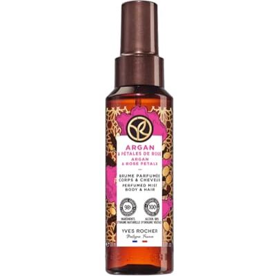 Yves Rocher Argan & Rose parfum voor dames, lichaam en haar, 100 ml Yves Rocher Argan & Rose parfum voor dames, lichaam en haar, 100 ml