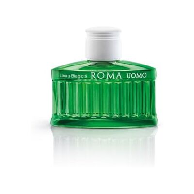 Laura Biagiotti Biagiotti Roma Uomo Green Swing Edt 125 ml Vapo Bloemige en houtachtige geursamenstelling, frisse en verkwikkende noten, iconische groene fles geïnspireerd op het pantheon Laura Biagiotti Biagiotti Roma Uomo Green Swing Edt 125 ml Vapo Bloemige en houtachtige geursamenstelling, frisse en verkwikkende noten, iconische groene fles geïnspireerd op het pantheon