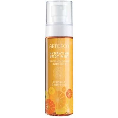 Artdeco Hydrating Body Mist Orange & Cedarwood Verkwikkende lichaamsspray met sinaasappel en cederhout verfrissend en voedend 1 x 100 ml Artdeco Hydrating Body Mist Orange & Cedarwood Verkwikkende lichaamsspray met sinaasappel en cederhout verfrissend en voedend 1 x 100 ml