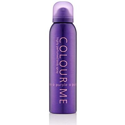 Colour Me Purple Fragrance for Women 150ml Body Spray, by Milton-Lloyd Colour Me Purple Fragrance for Women 150ml Body Spray, by Milton-Lloyd