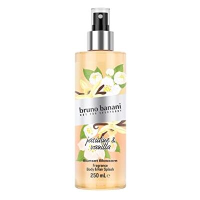 Bruno Banani Sunset Blossom Body Splash Body Spray voor dames, 250 ml Bruno Banani Sunset Blossom Body Splash Body Spray voor dames, 250 ml