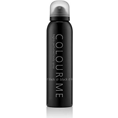 Colour Me Black Fragrance for Men 150ml Body Spray, by Milton-Lloyd Colour Me Black Fragrance for Men 150ml Body Spray, by Milton-Lloyd