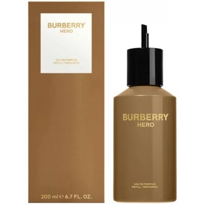 BURBERRY Hero Parfum Eau de Parfum voor heren, navulverpakking, 200 ml BURBERRY Hero Parfum Eau de Parfum voor heren, navulverpakking, 200 ml