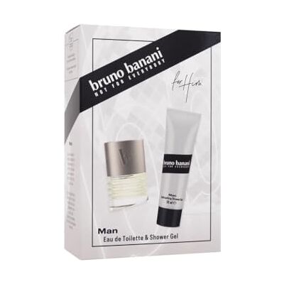 Bruno Banani Man Cadeauset met eau de toilette en douchegel met boeiende mannelijke aromatische geur, 30 ml en 50 ml Bruno Banani Man Cadeauset met eau de toilette en douchegel met boeiende mannelijke aromatische geur, 30 ml en 50 ml
