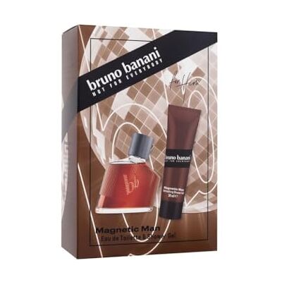 Bruno Banani Magnetic Man Geschenkset met eau de toilette en sensuele douchegel voor mannen, 30 ml en 50 ml Bruno Banani Magnetic Man Geschenkset met eau de toilette en sensuele douchegel voor mannen, 30 ml en 50 ml