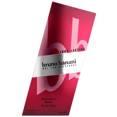 Bruno Banani Woman's Best Eau de toilette Natural Spray fruitige en zoete geur voor dames, 30 ml Bruno Banani Woman's Best Eau de toilette Natural Spray fruitige en zoete geur voor dames, 30 ml