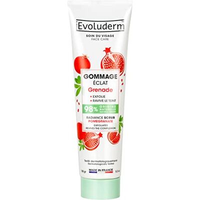 Evoluderm Granaatappel scrub 150 ml Evoluderm Granaatappel scrub 150 ml