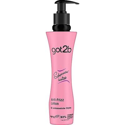Got2B Anti-kroes lotion voor katten (200 ml), stylinglotion voor zachte kapsels, temt het haar en geeft een zijdezacht gevoel Got2B Anti-kroes lotion voor katten (200 ml), stylinglotion voor zachte kapsels, temt het haar en geeft een zijdezacht gevoel