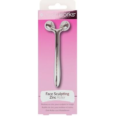 Brushworks Gezichtsvormende zinkrol, één maat, roze Brushworks Gezichtsvormende zinkrol, één maat, roze