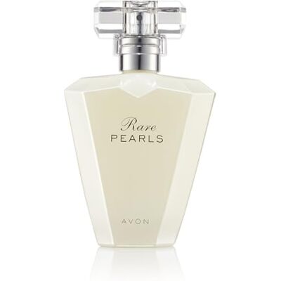 Avon Rare Pearls Eau de Parfum 50 ml, bloemenmix met parelmoer bloem en magnolia, tijdloze geur, perfect voor elke gelegenheid, dierproefvrij Avon Rare Pearls Eau de Parfum 50 ml, bloemenmix met parelmoer bloem en magnolia, tijdloze geur, perfect voor elke gelegenheid, dierproefvrij