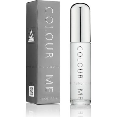 Colour Me Milton-Lloyd Silver Sport Perfume for Men. 50 ml Eau de Parfum, Luxury Fragrance Heren Aftershave, Long Lasting Parfum for Men by Milton-Lloyd Colour Me Milton-Lloyd Silver Sport Perfume for Men. 50 ml Eau de Parfum, Luxury Fragrance Heren Aftershave, Long Lasting Parfum for Men by Milton-Lloyd