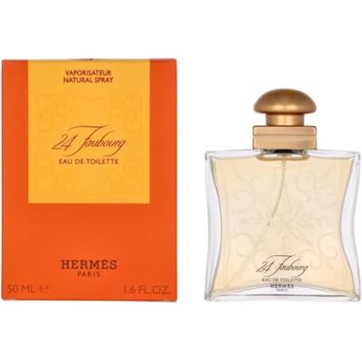 Hermès HERMES 24 Faubourg Eau de toilette en vaporisateur 50 ml. Hermès HERMES 24 Faubourg Eau de toilette en vaporisateur 50 ml.