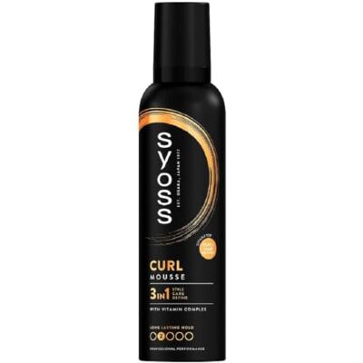 Syoss Curl Krullend Haarschuim, 250 ml Syoss Curl Krullend Haarschuim, 250 ml