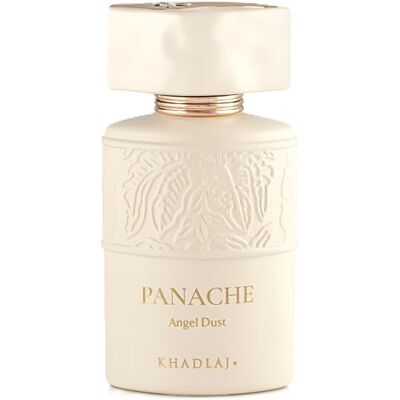 KHADLAJ PERFUMES Khadlaj Panache Angel Dust Zoet, fruitig, crème, muskus, extract, parfum, spray, langdurige geur voor dames, 100 ml KHADLAJ PERFUMES Khadlaj Panache Angel Dust Zoet, fruitig, crème, muskus, extract, parfum, spray, langdurige geur voor dames, 100 ml