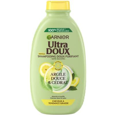 Garnier Ultra Doux klei cedrat reinigende shampoo, 400 ml Garnier Ultra Doux klei cedrat reinigende shampoo, 400 ml