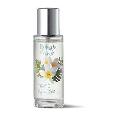 Bottega Verde Tiarè, Eau de Toilette, damesparfum, 30 ml Parfum voor dames met de geur van Tiaré bloemen, lijn Fragranze di Nature Bottega Verde Tiarè, Eau de Toilette, damesparfum, 30 ml Parfum voor dames met de geur van Tiaré bloemen, lijn Fragranze di Nature