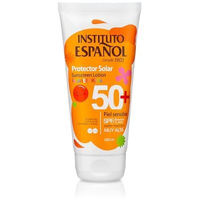 Instituto Español Tubes met zonnebrandcrème voor kinderen, SPF 50+, 150 ml Instituto Español Tubes met zonnebrandcrème voor kinderen, SPF 50+, 150 ml