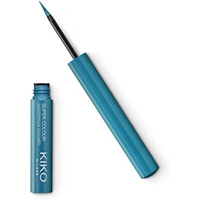 Kiko Milano Super Colour Waterproof eyeliner 04, vloeibaar, gekleurd, zeer dekkend en waterbestendig Liquide Résistant à l’Eau Haute Couvrance Coloré Kiko Milano Super Colour Waterproof eyeliner 04, vloeibaar, gekleurd, zeer dekkend en waterbestendig Liquide Résistant à l’Eau Haute Couvrance Coloré