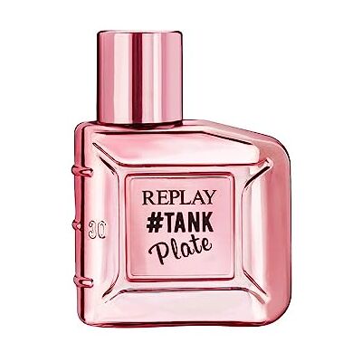 Replay Tank Custom For Man Eau de Toilette Intensieve en omhullende herengeur met moedig karakter, houtachtige geur Aromatica, 30 ml fles Replay Tank Custom For Man Eau de Toilette Intensieve en omhullende herengeur met moedig karakter, houtachtige geur Aromatica, 30 ml fles