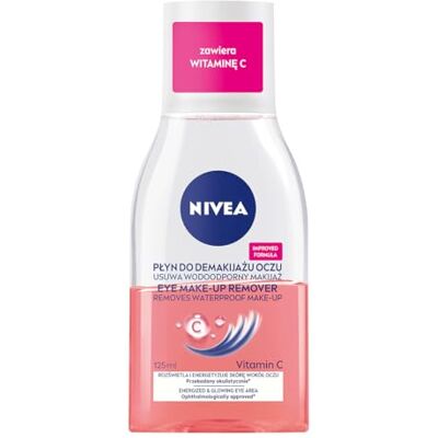 NIVEA Vitamine C tweefasige oogmake-up verwijderaar, 125 ml NIVEA Vitamine C tweefasige oogmake-up verwijderaar, 125 ml