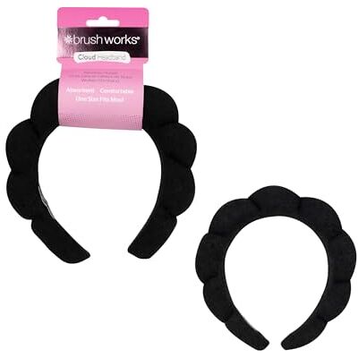 Brushworks Zwarte wolk schoonheid hoofdband Brushworks Zwarte wolk schoonheid hoofdband