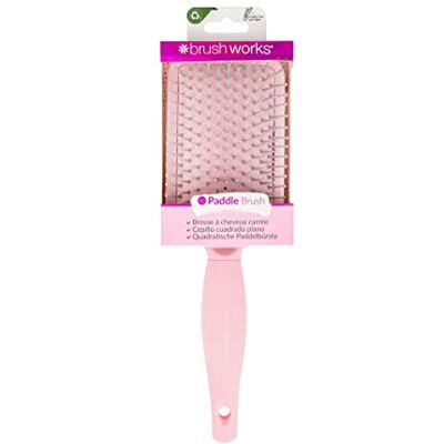 Brushworks Roze vierkante borstel Brushworks Roze vierkante borstel
