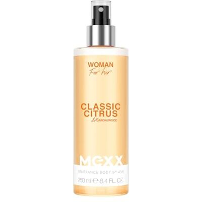 Mexx WOMAN Body Mist lichte en frisse lichaamsspray voor moderne en optimistische vrouwen, 250 ml Mexx WOMAN Body Mist lichte en frisse lichaamsspray voor moderne en optimistische vrouwen, 250 ml