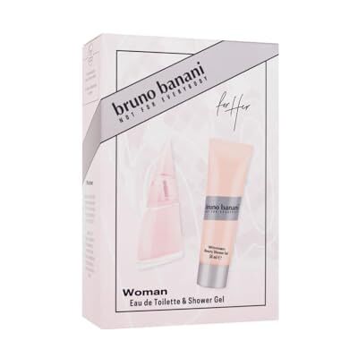 Bruno Banani Woman Cadeauset met eau de toilette en onweerstaanbare douchegel voor dames, 30 ml en 50 ml Bruno Banani Woman Cadeauset met eau de toilette en onweerstaanbare douchegel voor dames, 30 ml en 50 ml