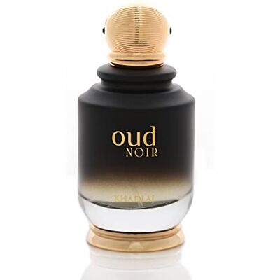 KHADLAJ PERFUMES KHADLAJ Oud Noir Eau de Parfum Houtachtige en oosterse geur Langdurig Verfijnd oud hout Ideaal voor mannen en vrouwen Elegant flessendesign, 100 ml KHADLAJ PERFUMES KHADLAJ Oud Noir Eau de Parfum Houtachtige en oosterse geur Langdurig Verfijnd oud hout Ideaal voor mannen en vrouwen Elegant flessendesign, 100 ml