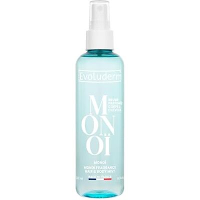 Evoluderm Monoï geurnevel – 200 ml – 97% ingrediënten van natuurlijke oorsprong – veganistisch – gemaakt in Frankrijk Evoluderm Monoï geurnevel – 200 ml – 97% ingrediënten van natuurlijke oorsprong – veganistisch – gemaakt in Frankrijk