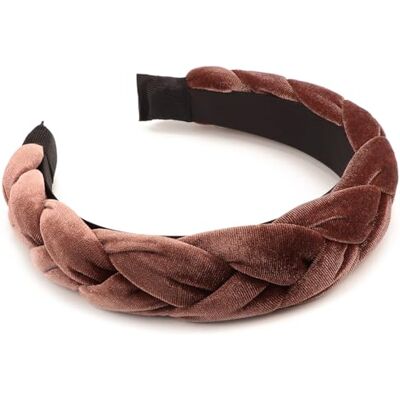 DRESHOW Gevlochten haarbanden voor vrouwen fluwelen haarring gekruiste elastische haarbanden accessoires DRESHOW Gevlochten haarbanden voor vrouwen fluwelen haarring gekruiste elastische haarbanden accessoires