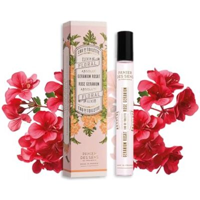 Panier des Sens Roll-on Eau de toilette voor dames – geraniumroos – parfum voor dames – bloemige geur – Eau de Parfum met Absolues de Parfum gemaakt in Frankrijk – Roll on 10 ml Panier des Sens Roll-on Eau de toilette voor dames – geraniumroos – parfum voor dames – bloemige geur – Eau de Parfum met Absolues de Parfum gemaakt in Frankrijk – Roll on 10 ml