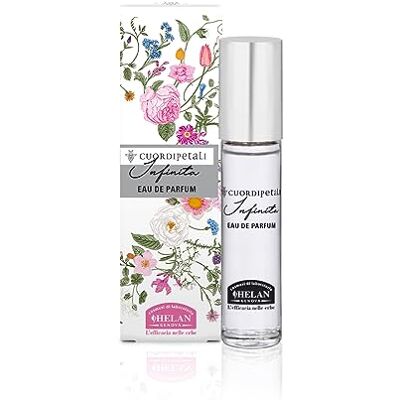 Helan , Infinita Damesgeur met frisse noten van cirumaten, eau de parfum met geuren van roos en kamille, lichte damesgeuren, fruitige geur van roze grapefruit en zwarte bes, gemaakt in Italië, 10 Helan , Infinita Damesgeur met frisse noten van cirumaten, eau de parfum met geuren van roos en kamille, lichte damesgeuren, fruitige geur van roze grapefruit en zwarte bes, gemaakt in Italië, 10