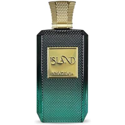 KHADLAJ PERFUMES Khadlaj Island Parfumextract, verstuiver, 100 ml, uniseks, tropische geur met bergamot, kokosnoot, ananas, ambernoten, perfect voor heren en dames KHADLAJ PERFUMES Khadlaj Island Parfumextract, verstuiver, 100 ml, uniseks, tropische geur met bergamot, kokosnoot, ananas, ambernoten, perfect voor heren en dames