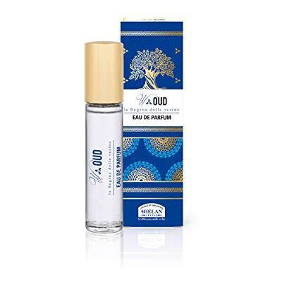 Helan , W Oud Damesgeur met oosterse noten van kardemom, wierook en saffraan, diep en omhullend eau de parfum voor dames, amber, lichte geuren, gemaakt in Italië, 10 ml Helan , W Oud Damesgeur met oosterse noten van kardemom, wierook en saffraan, diep en omhullend eau de parfum voor dames, amber, lichte geuren, gemaakt in Italië, 10 ml