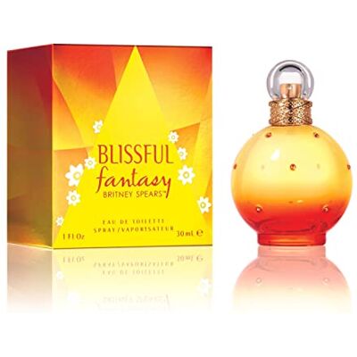 Britney Spears Blissful Fantasy, eau de toilette voor dames, verstuiver, bloemige en houtachtige geur Britney Spears Blissful Fantasy, eau de toilette voor dames, verstuiver, bloemige en houtachtige geur